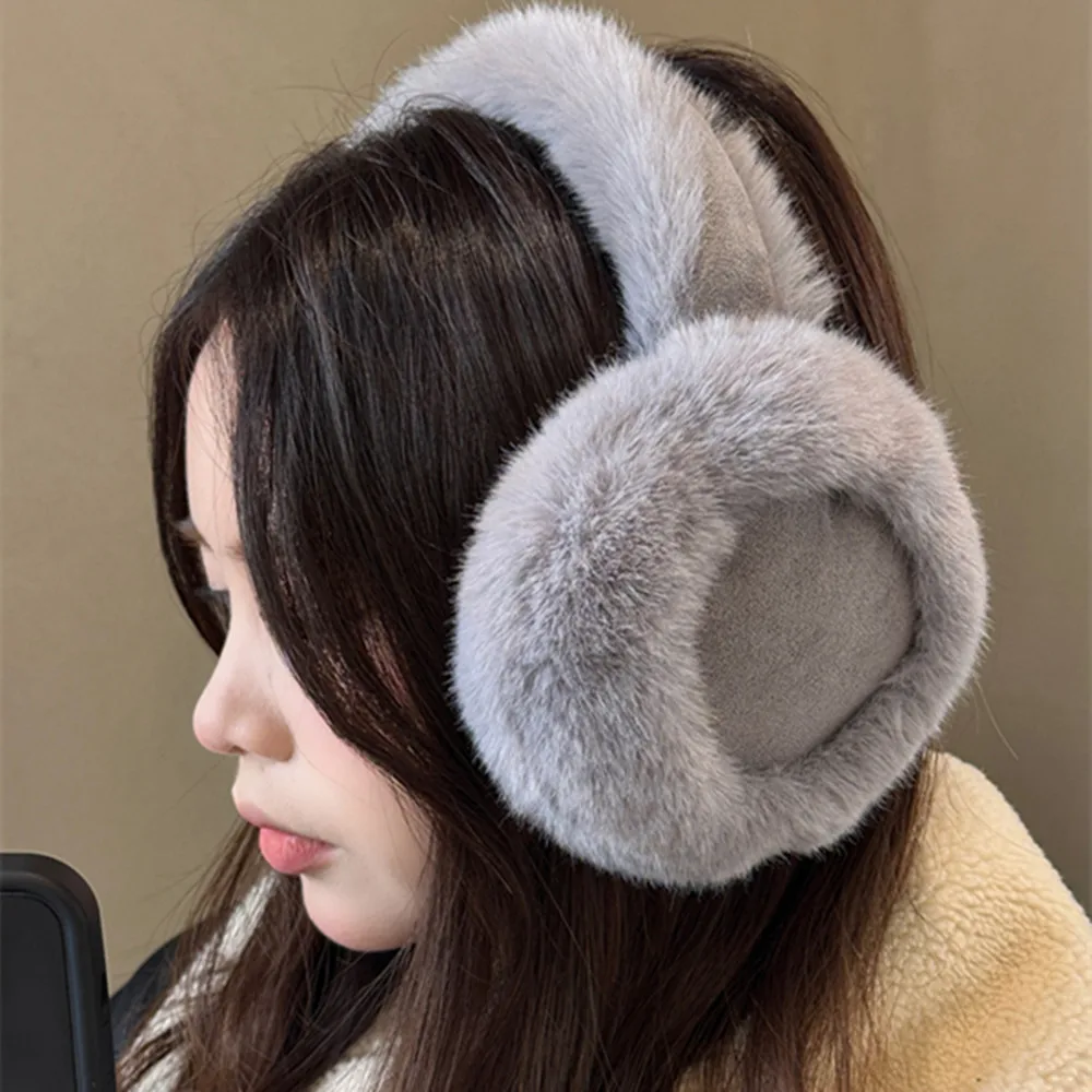 New Thermal Earmuffs All-Match Autumn&Winter Cycling Thickened Ear Bags Foldable Earmuffs Ear Cover Ear Muffs Cold Protection