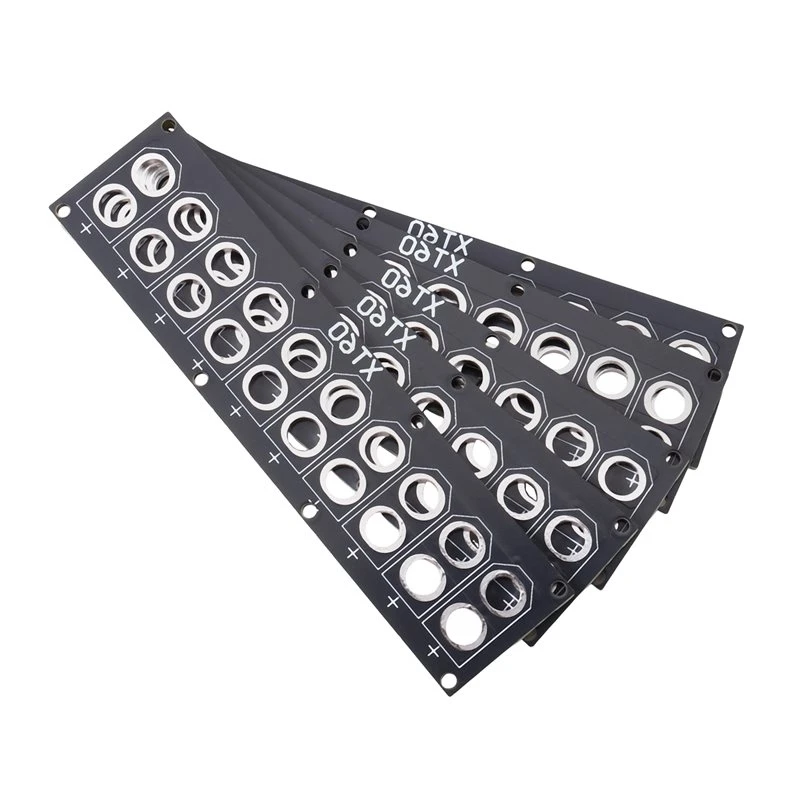 #(Upgraded) For FPV Drone Airplane Lipo Battery 5PCS For XT60 Parallel Charging Plate 10Port PCB Welding Board Distribution