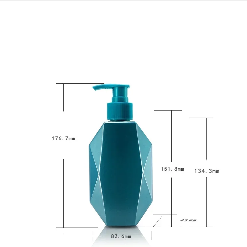 300ml PET Portable Soap Dispensers Creative Shampoo Press Bottle Liquid Shower Gel Refillable Bathroom Jar Household Tool