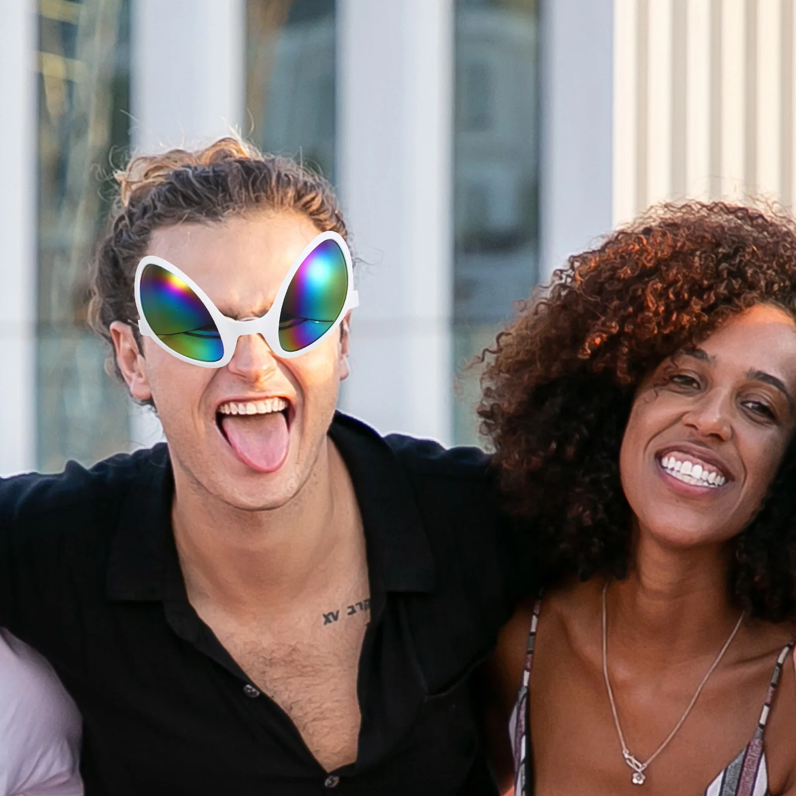 1 paire de lunettes de modélisation, accessoire de fête Cool pour carnaval, événement à thème de Cosplay, lunettes amusantes, accessoire pour hommes et femmes, Costume adulte