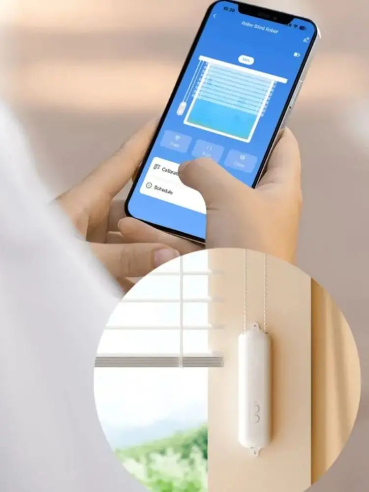 Robot aveugle roulant rechargeable, rideau automatique, ouvre-obturation motorisé, prise en charge de l'assistant Alexa Google, commande vocale Siri