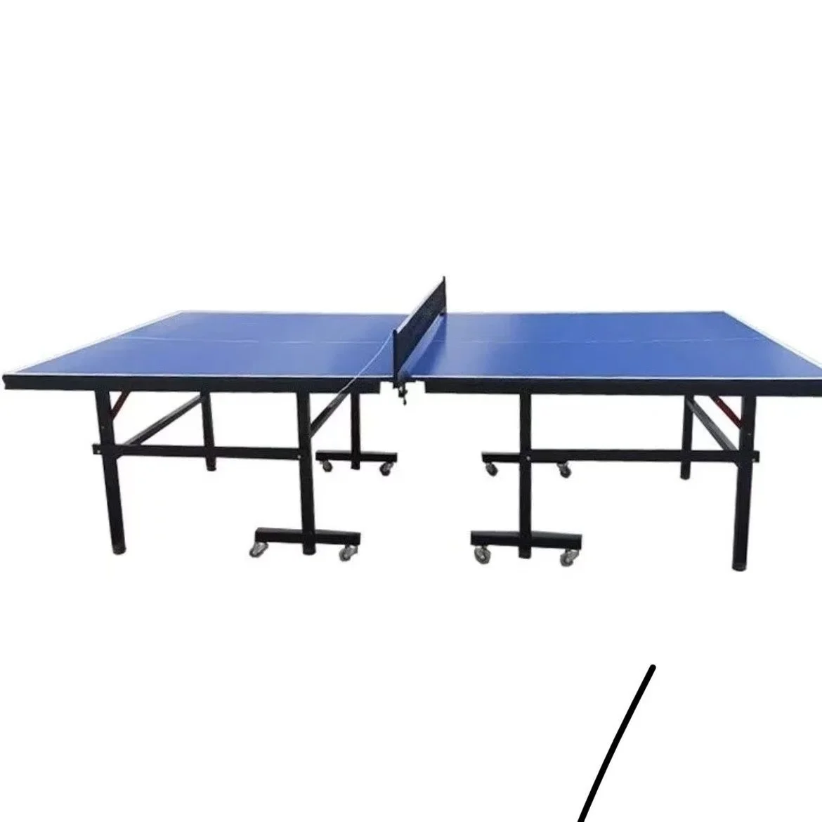 New Fashion Hot Selling  Outdoor Waterproof Foldable Moving Table Tennis Table with Wheels