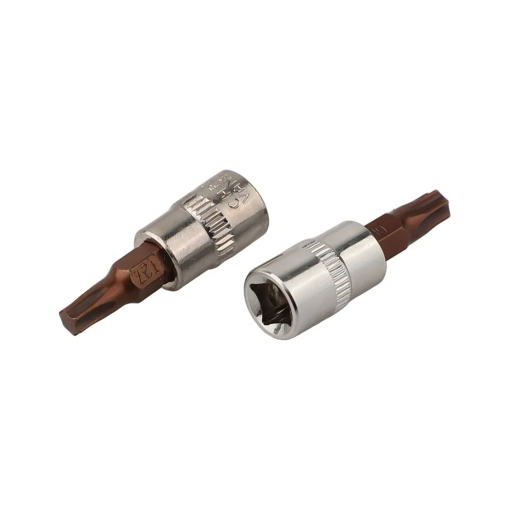 7 шт. отвертки 1/4 дюйма, торцевая головка T10-T40, адаптер, ручные инструменты для ремонта электронных устройств, электрические работы