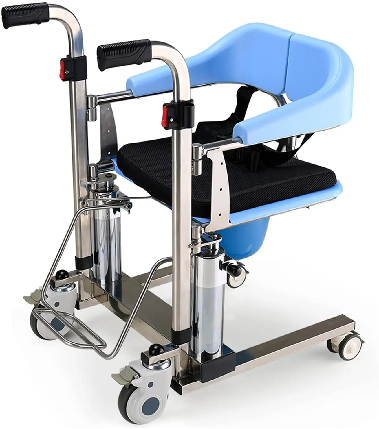 

MUNIU Waterproof Stainless Steel Hydraulic Patient Lifting Transfer Chair Elderly