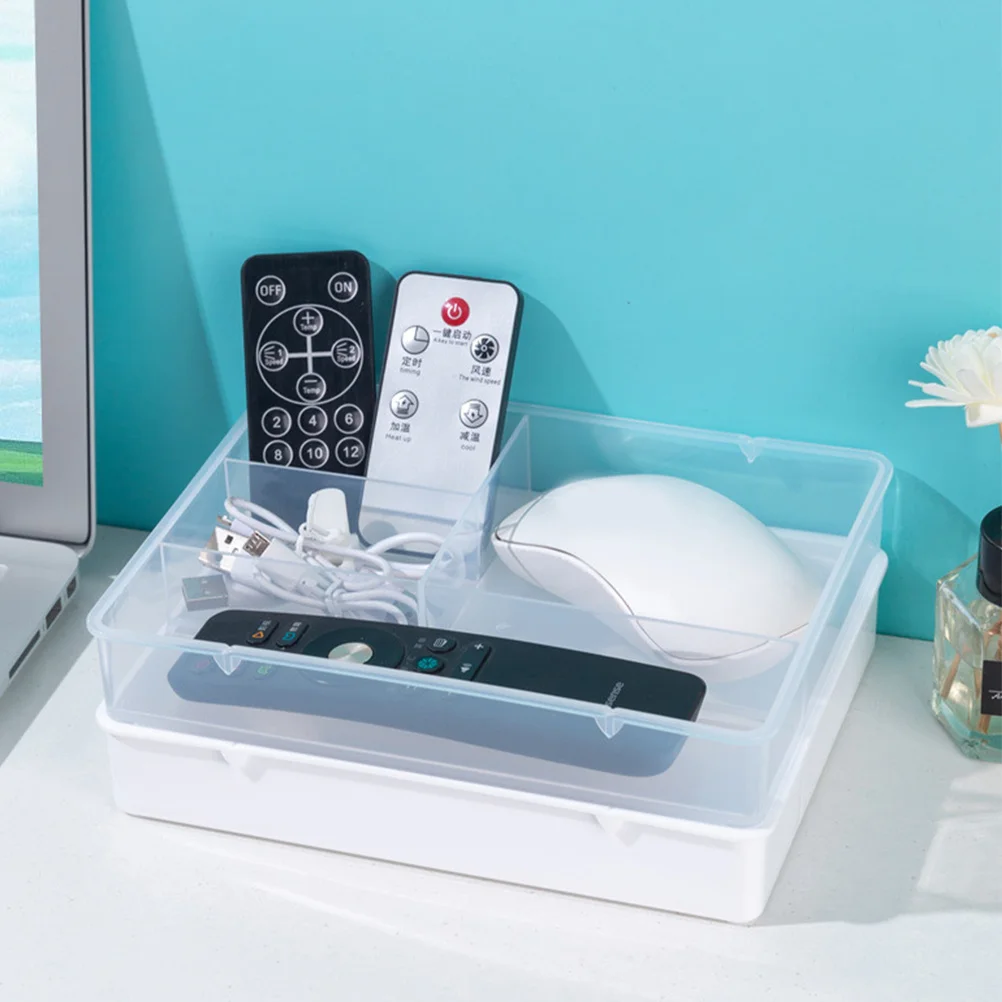 2Pcs Desktop Drawer Organizer Multi-Grid Storage Box for Makeup Skincare Products Pens Stationery Desk Organizing Box Vanity