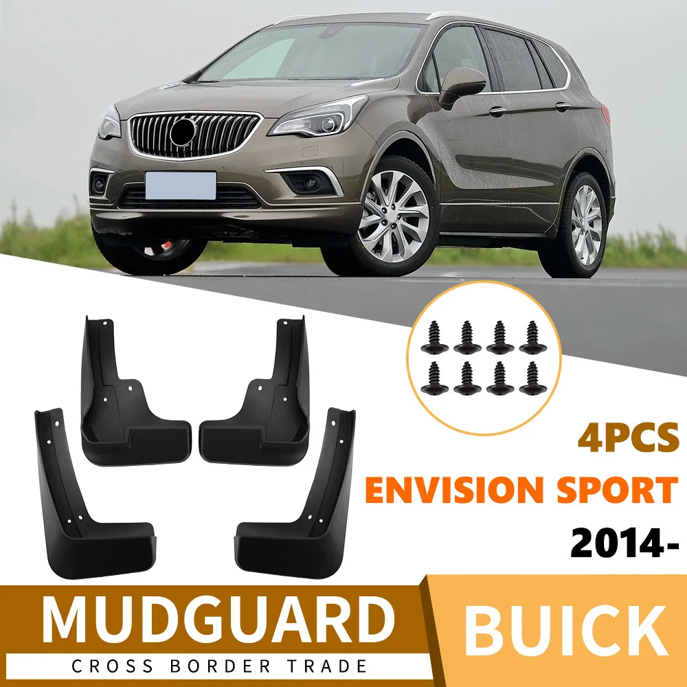 For Buick Envision Sport 2014-2024 car fender soft glue fender flares mud flaps car accessories