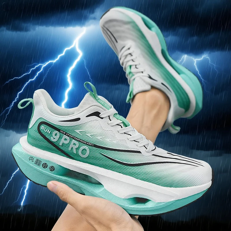 Comfortable Running Shoes Men Carbon Board Marathon Athletic Women's Sneakers Casual Walking Basketball Sneakers Men