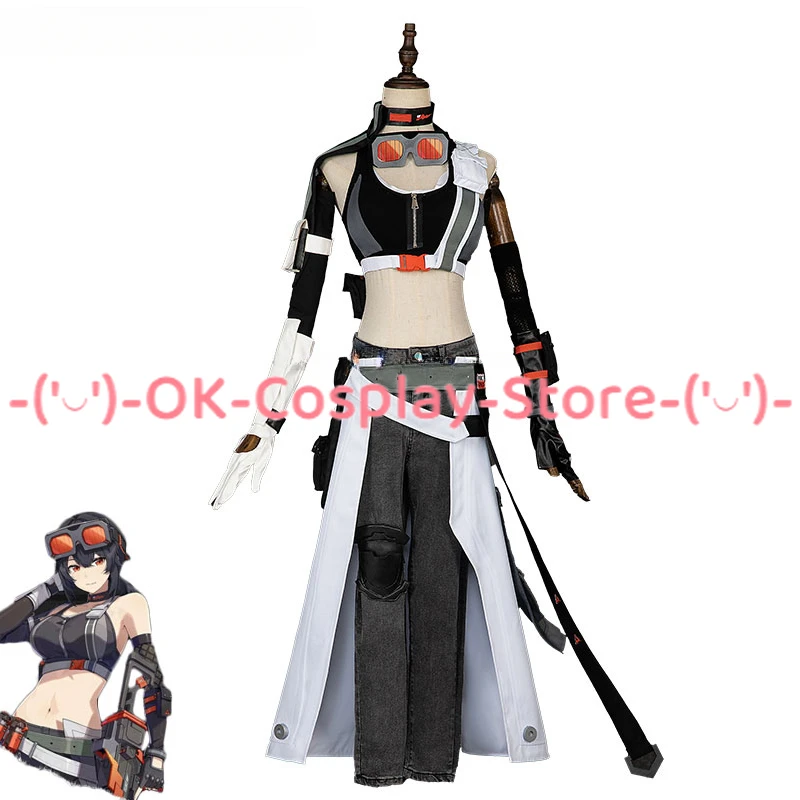 

Game Zenless Zone Zero Grace Howard Cosplay Costume Women Sexy Party Suit Halloween Carnival Uniform Custom Made