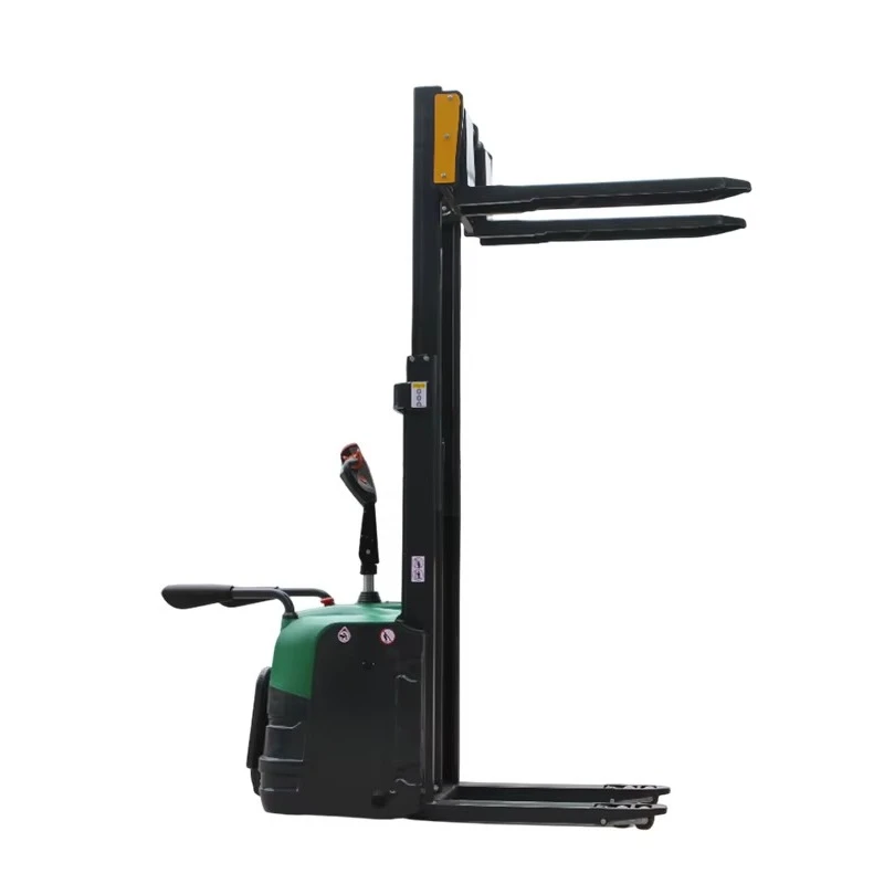 2 Ton Lift 3.5m Heavy Duty Electric Stacker Ideal for Fast Operation of Large Storage & Rugged Design with CE Certificate