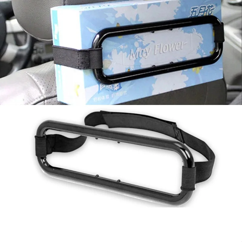 Car Sun Visor Tissue Holder Hanging Box Organizer for Seat Back Napkin Storage Handy Portable Durable Interior Accessories