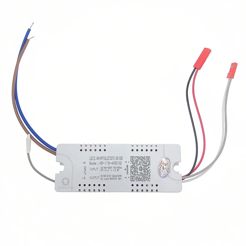 12-40Wx2 2.4G zdalne i kontrola aplikacji inteligentny sterownik LED DC36-180V 240mA ściemnianie i zmiana koloru transformator zasilający