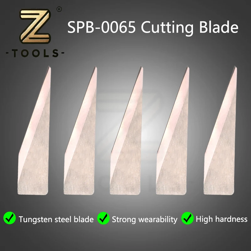 

SPB-0065 Solid Carbide Cutting Blade/ Tipped Grooving Tools CNC Cutting Blades for Flexible Materials