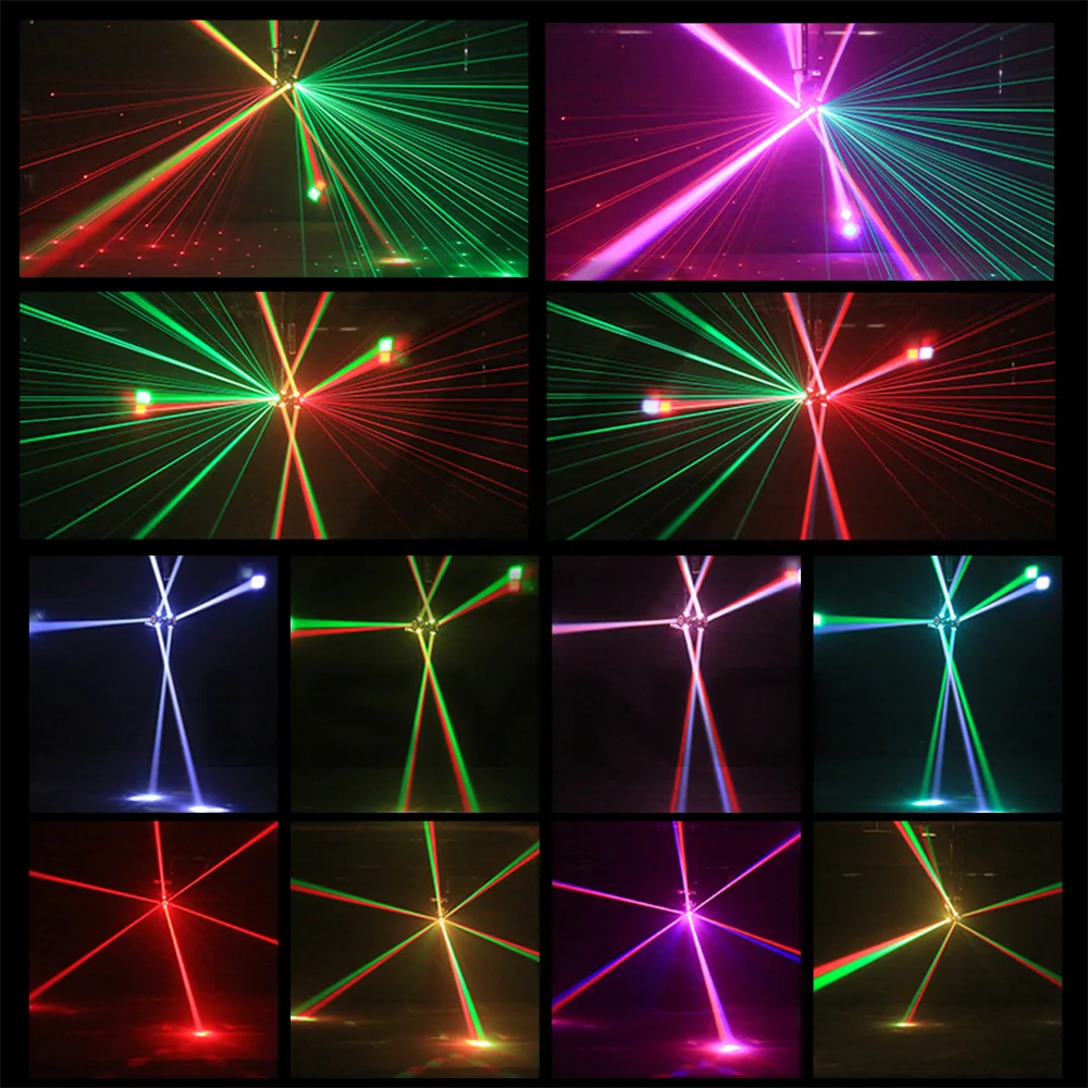 100W Moving Head DJ Light Remote Control Double Head Disco Stage Effect DMX512 Strobe LED Beam For Events Club Party Wedding