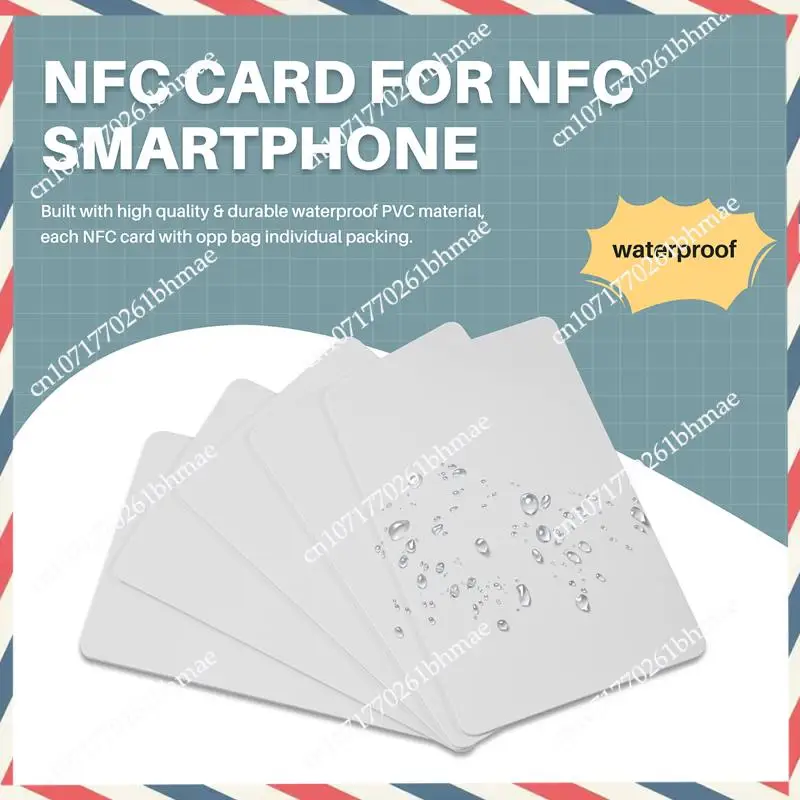 -A21Z 30Pcs For NTAG215 Card Contactless Nfc Card Tag 504Byte Read-Write PVC Card Portable