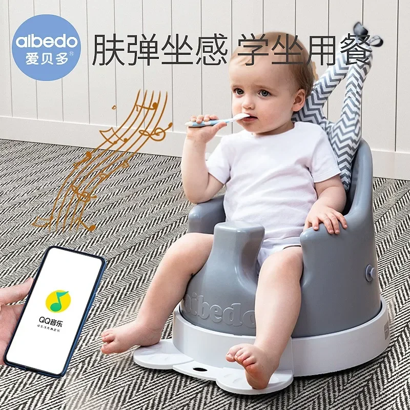 Baby Musik wissenschaft Stuhl multifunktion ale Baby Esszimmers tuhl Wirbelsäulen schutz Baby Stuhl wasch bar