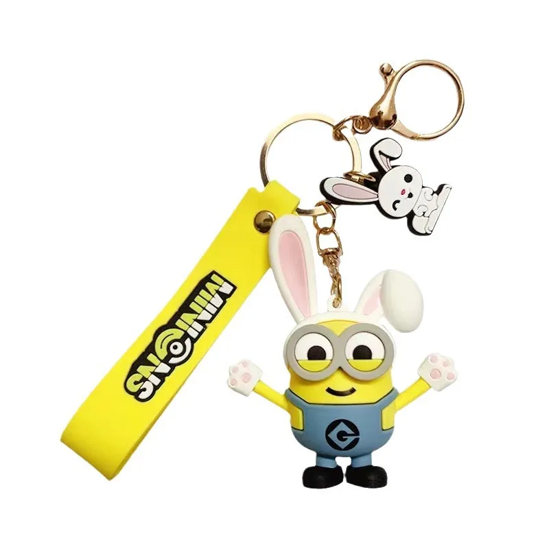 Porte-Clés du Zodiaque Minion, Méchant Moi, Dessin Animé, Beurre, Pendentif de Sac à Dos, Cadeau d'Anniversaire pour Enfant, Cadeau de Noël, Nouvelle Collection