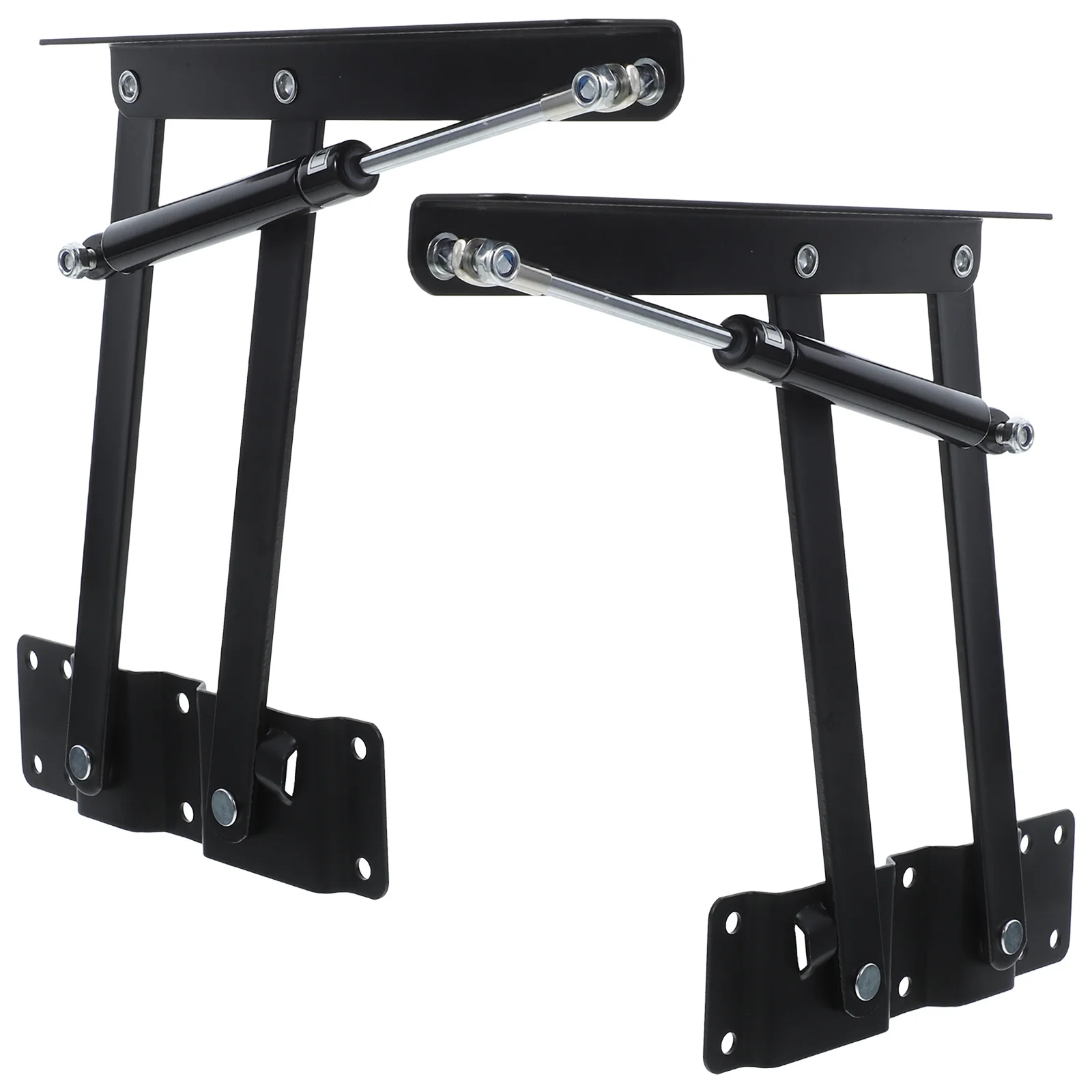 

2 pcs Adjustable Lift- Table Frame Hardware Folding Mechanism For Office Home Use Space-Saving Furniture Riser Heavy