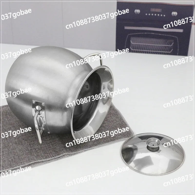 

Soup pot Stainless steel cow head Ancient porridge Full bottom soup bucket porridge pot