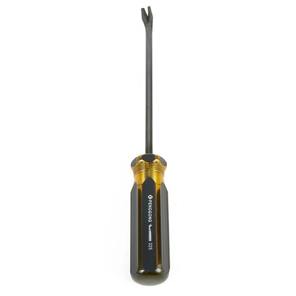 Pry Bar Staple Lifter Chrome Vanadium Steel Tack Nail Pin Remover Handle Upholstery Puller Pry Bar Hand Tools