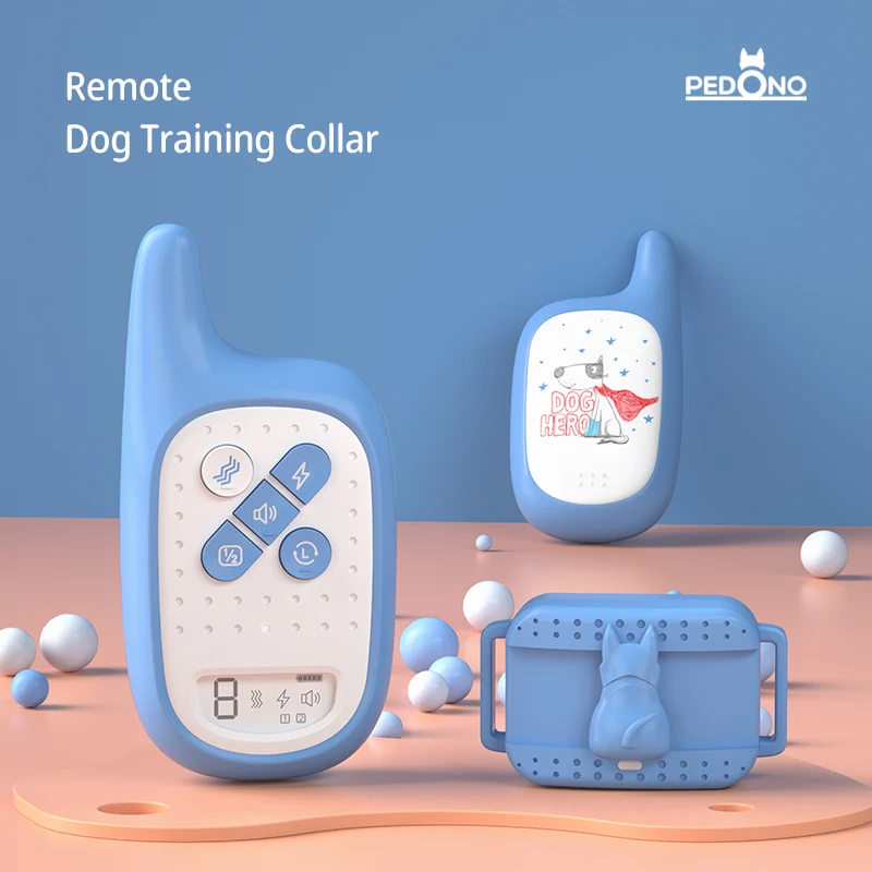 Dog Remote Shock Collar Dog Training Shock Collar with Beep Vibration Static Shock Pets Behavior Management Safe and Effective