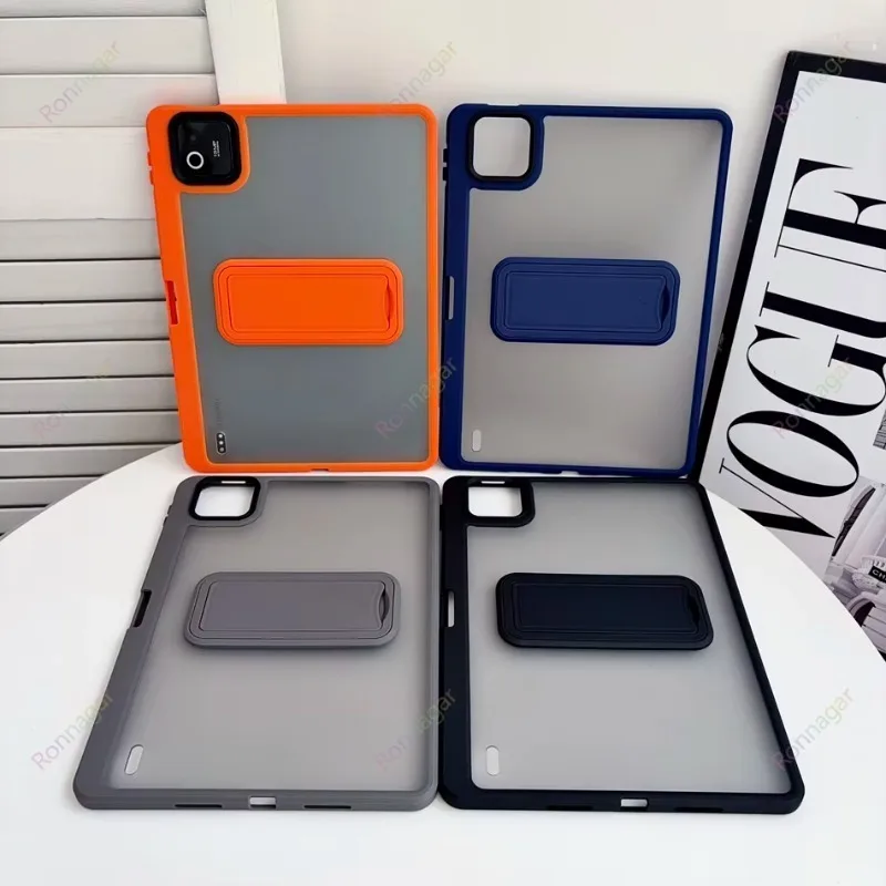 With Pencil Holder Case for Xiaomi Mi Pad Case 8 7 11.2'' MiPad 6 5 RedmiSE 11inch 6S Pro 12.4'' Stand Case Kickstand Hard Cover