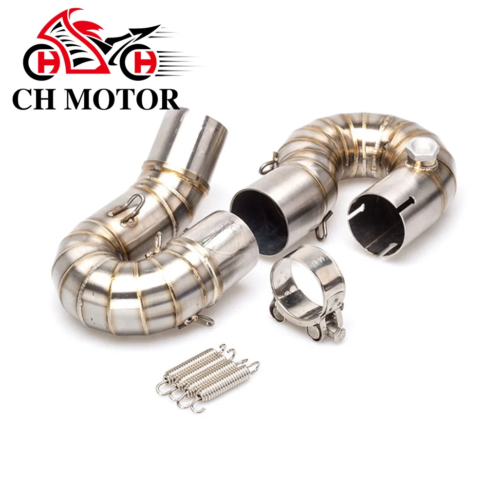 

Глушитель среднего звена мотоцикла для Honda CBR 1000RR CBR1000RR выхлопной трубы 2008 2009 2010 2011 2012-2016 без шнуровки