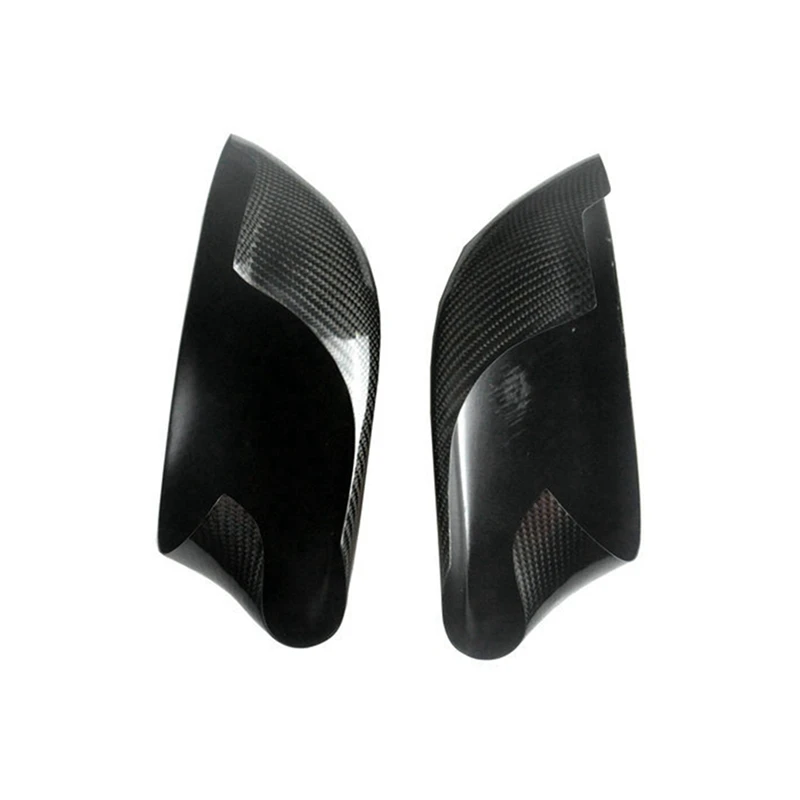 

Real Carbon Fiber Side Rearview Mirror Cover Car Rearview Mirror Accessories Caps Add On Fit For BMW E85 Z4 2002-2008