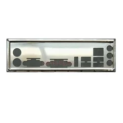 I/O IO Shield Back Plate Blende Bracket For ASRock J3455M J4105M Motherboard Bezel Baffle