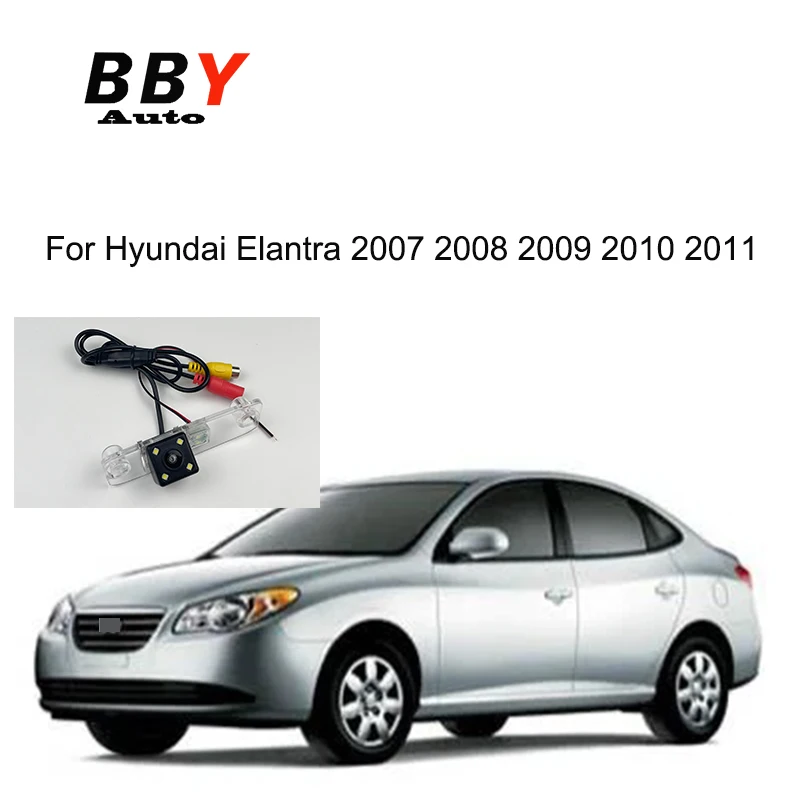 

Камера заднего вида BBYauto для Hyundai Elantra 2007 2008 2009 2010 CCD, камера заднего вида с номерным знаком/Автомобильная камера заднего вида