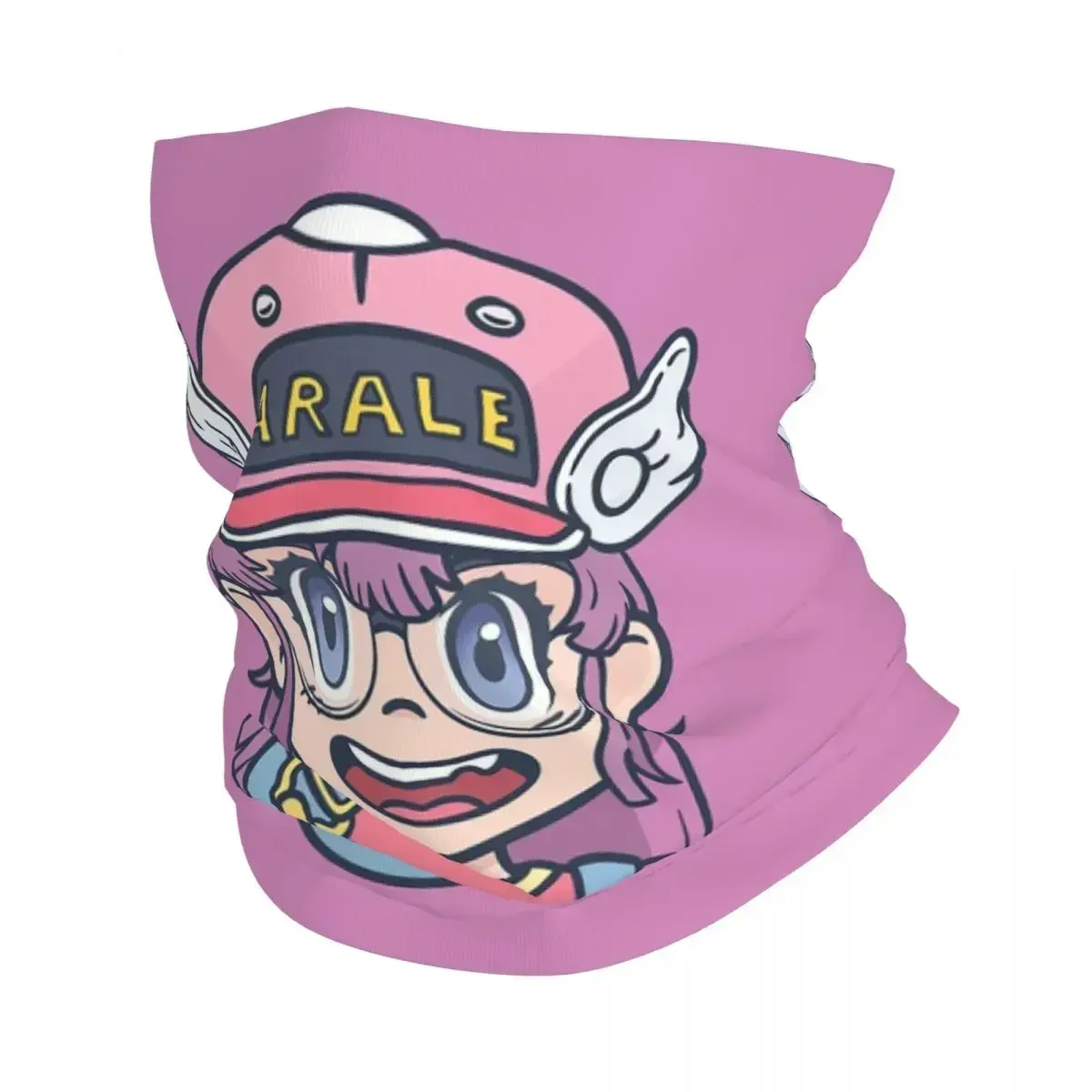 

Arale Dr.Slump бандана, шейный чехол с принтом, шарф для лица, Теплый головной убор для бега для мужчин и женщин, для взрослых, дышащий