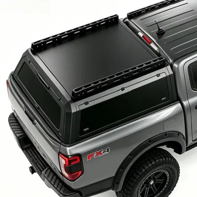 Pickup 5ft Bed Cap Ute Camper Shell Truck Topper Aluminium Hardtop Canopy for 2024 2025 2026 Next Gen Ranger T9 Raptor