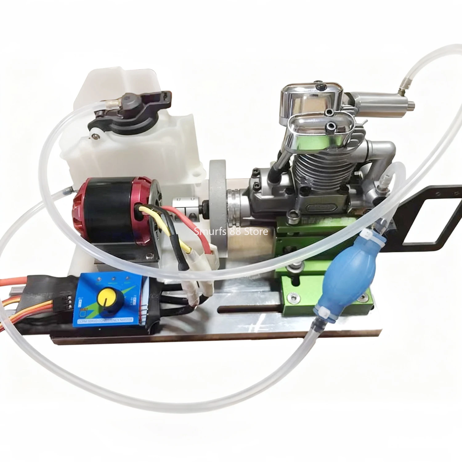 Modelo de motor generador de metanol Saito 62 clase Metal modelo de motor de cuatro tiempos potencia nominal 1,5 Hp juguetes modelo Experimental