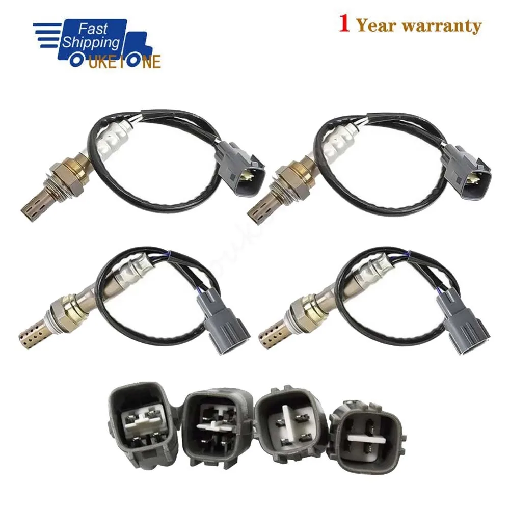 도요타 캠리 시에나 4러너용 4개 람다 O2 산소 센서 업스트림 다운스트림 234-4138 234-4260 자동차 액세서리