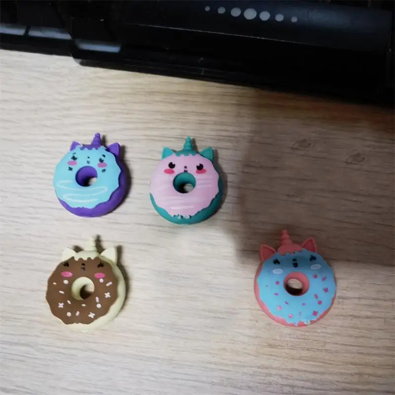 Lovely Student School Supplies Creative Creativity Creative Pencil Eraser Lovely High Quality Kids Donut Eraser Eraser