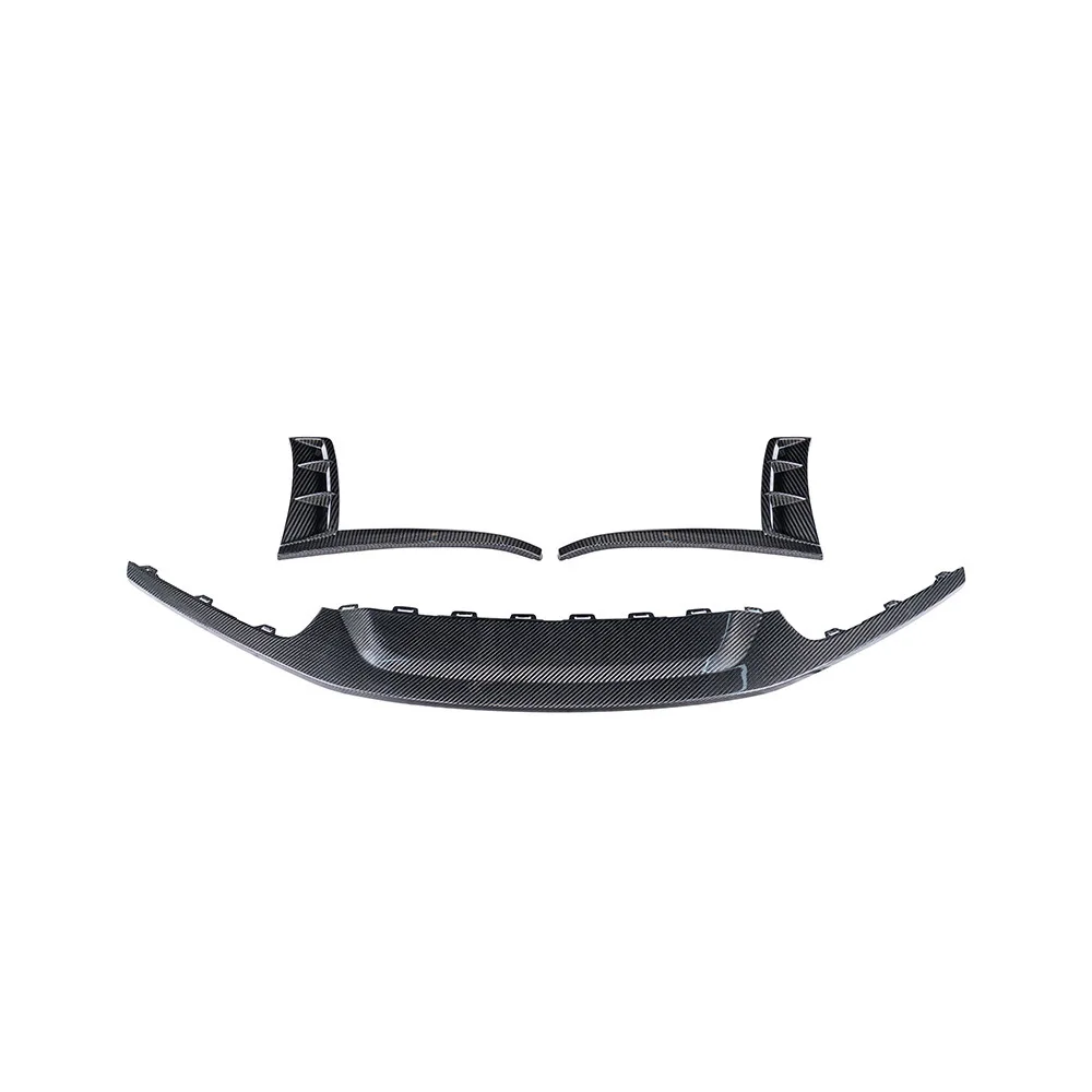 

For 17-UP Porsche 718 982GT4 OE Carbon Fiber Front Lip, Dry Carbon Replacement