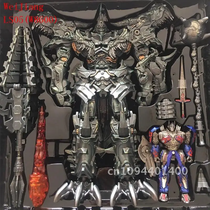 Transformation Toys Grimlock WEIJIANG W8600 BMB LS05 Action Figurine SS07 MP08 Alloy Anime Dinosaur Deformable Robot