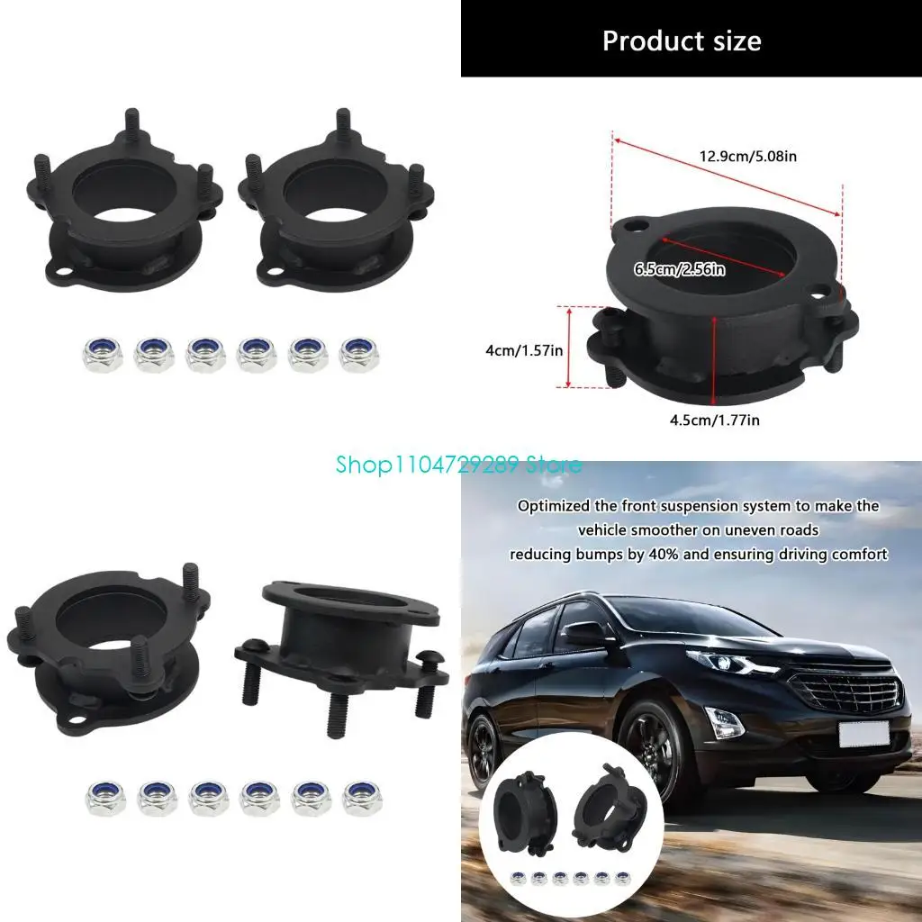 

D8ke Front Lift Spacers высота 2,5 дюйма повышает сильный железо тяжелый подвеска подвеска, подходящее для транспортного с 2002