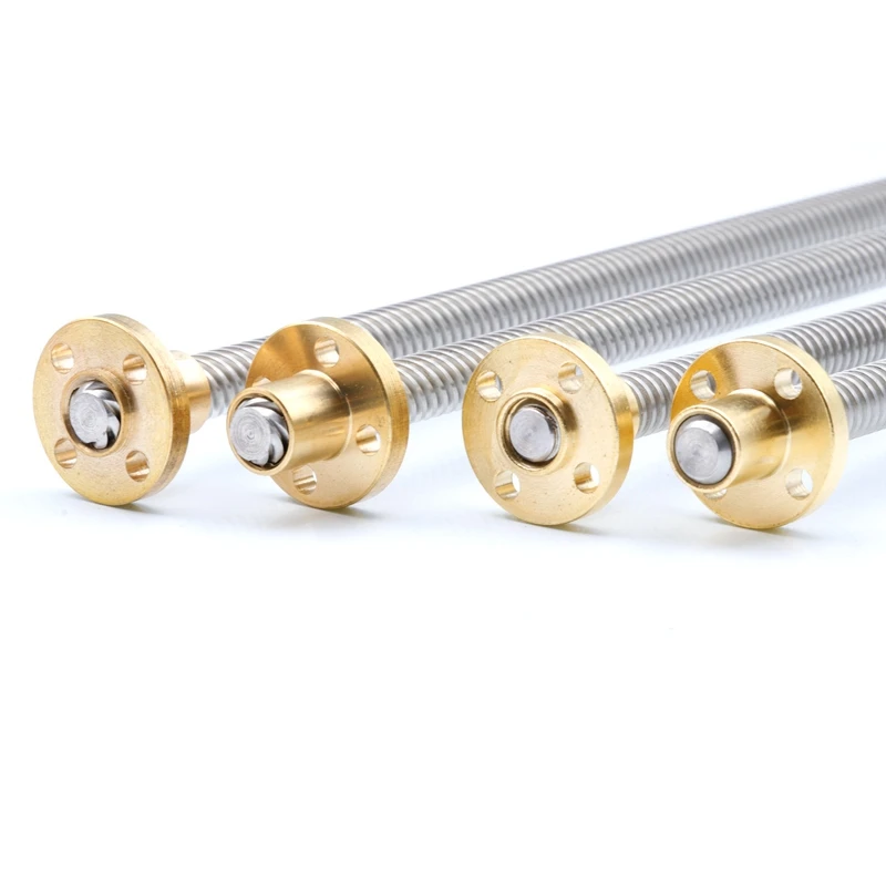 3D Printer Parts T10 Stainless Steel  Lead Screw 1000mm Trapezoidal Screw T12 T14 T16 T20 T22 T25 T28 T30
