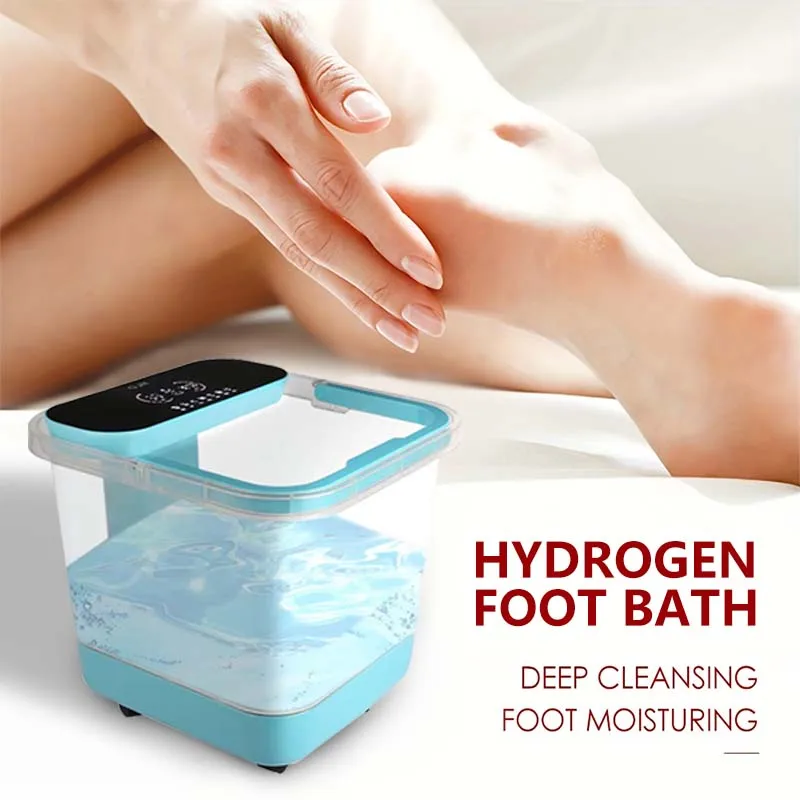 

Hydrogen Ionic Foot Bath Hydrotherapeutor Titanium and Platinum Electric H2 Water Generator Foot Bath Hydrogen Spa Machine