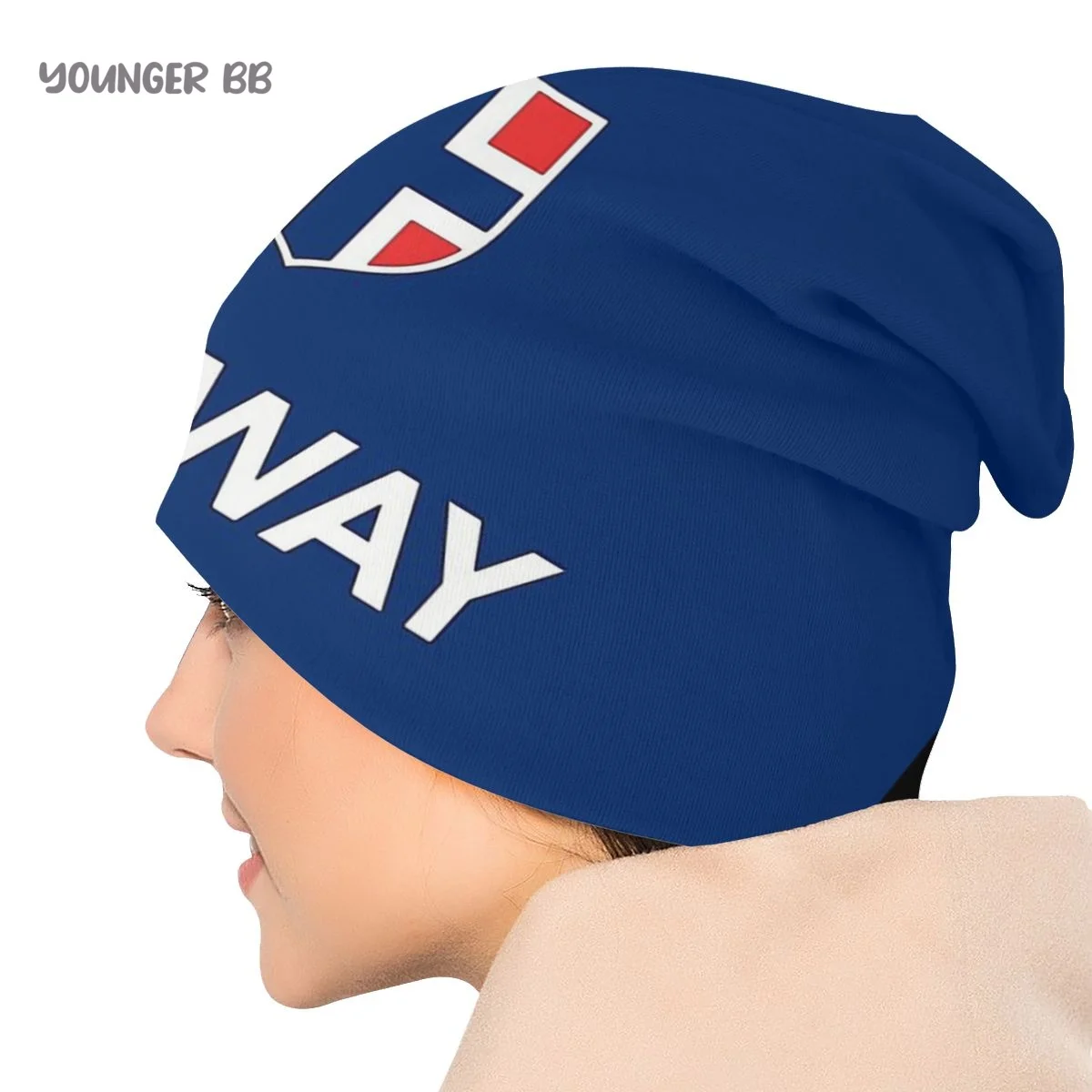Gorro de punto con bandera de Noruega para hombre y mujer, gorro cálido de invierno con bandera de Noruega, gorros elásticos térmicos