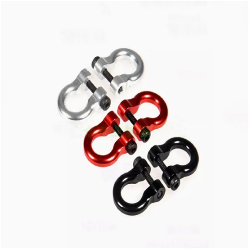 يحاكي Traxxas trx-4 خطافات الجر المعدنية الأمامية والخلفية المضادة للتصادمات لمركبة التسلق