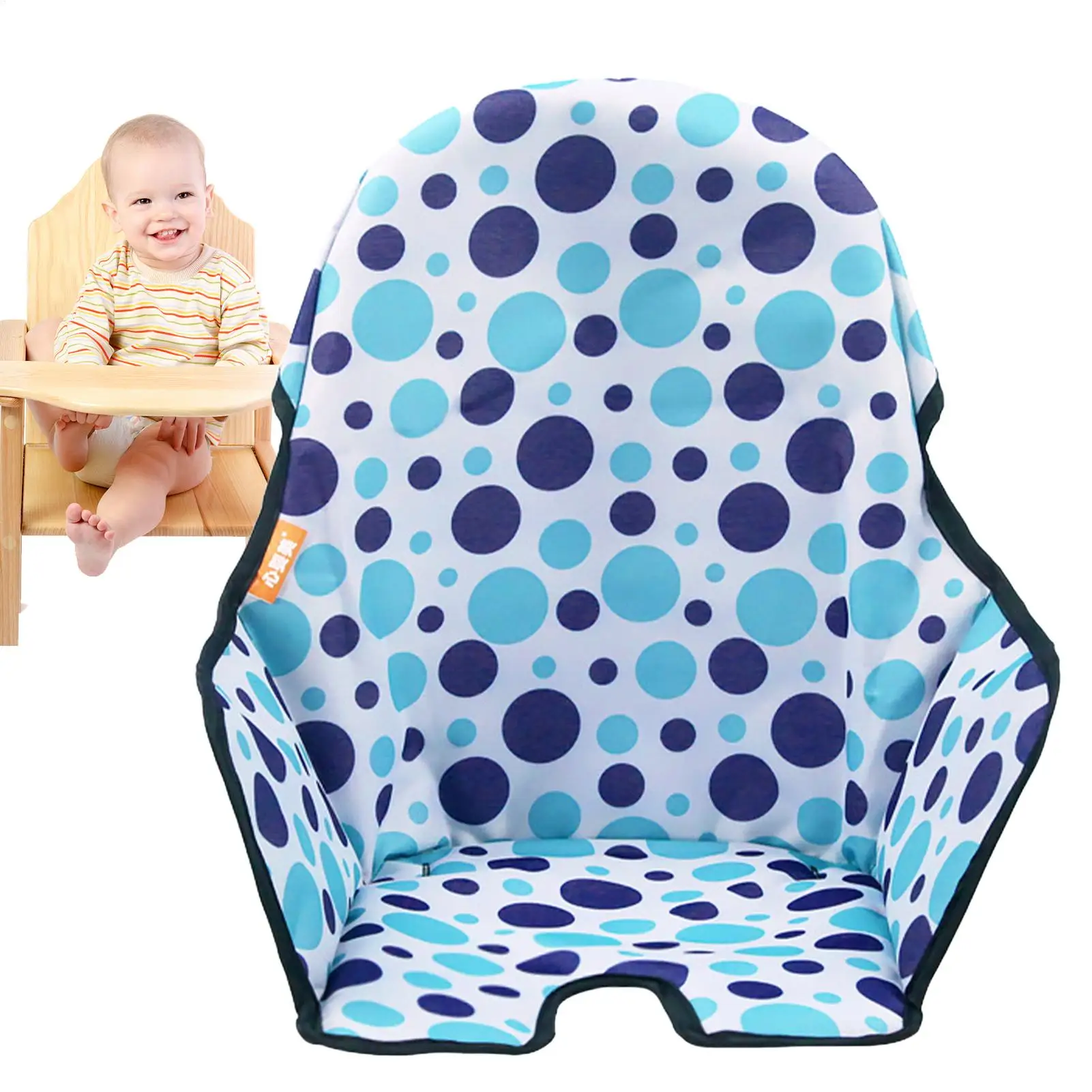 New Baby Cover High Chair Cushions Breathable Pad Liner Baby Cover For Infant Chair Comfortable Cushions Cloth Seat Cover