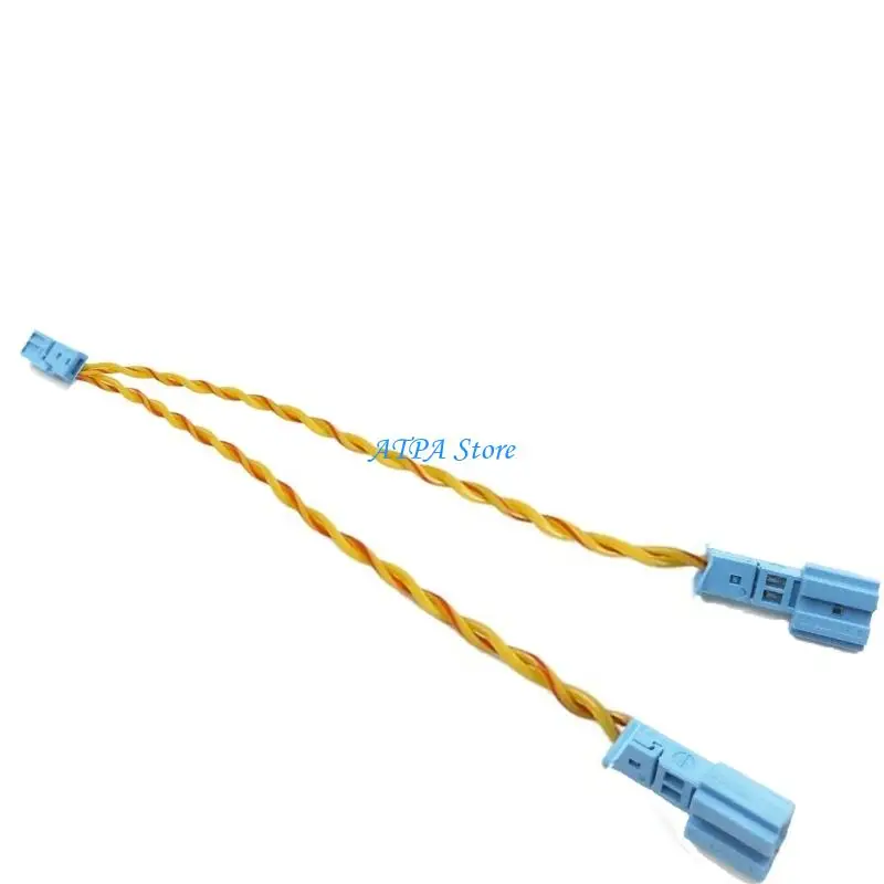 U13C Pack Of 3 High Performances Speaker Wire Connectors Harness Cable For F10/F18/F30/E60/E90/E70 Car Stereo Easy No Tool