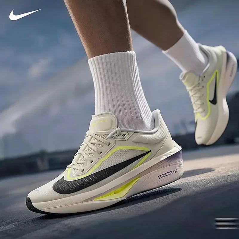 Zapatillas Nike para correr con placa de carbono para hombre ZOOM FLY 6, zapatillas deportivas con amortiguación y suela de malla transpirable FN8454-004