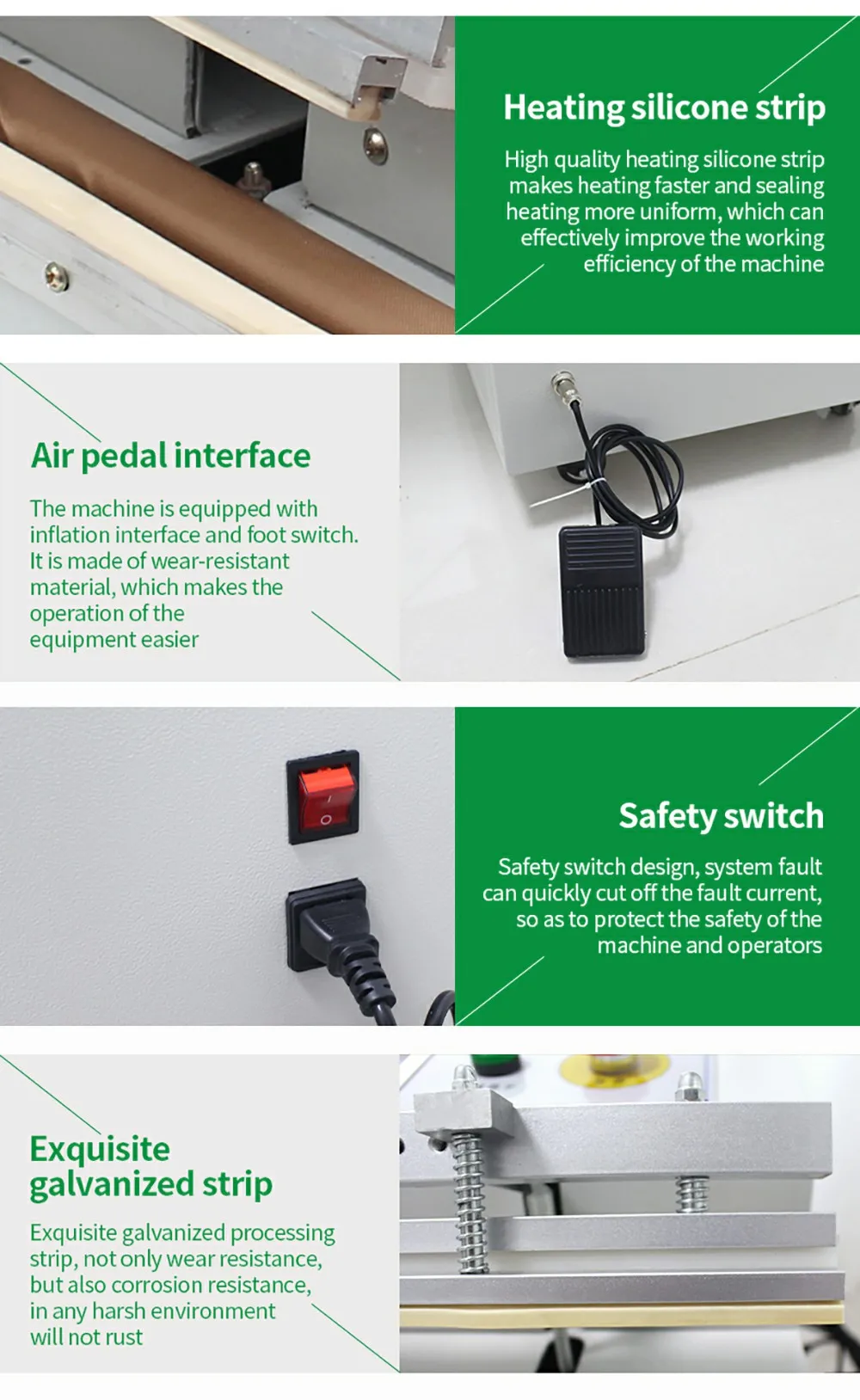 e Sealing Vacuum Sealer600EV External Food Bag Air-exhaust Vacuum Packaging Machin - view 5
