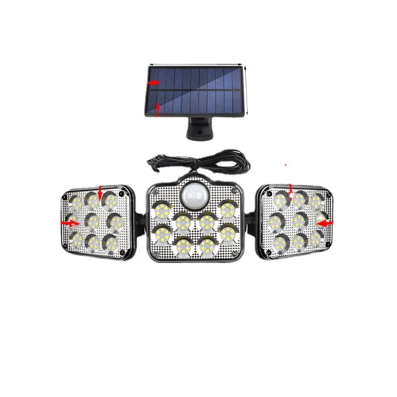 Solar Lamp Split Induction Wall Lamp Outdoor Yard Lamp Waterproof Home Garage Small Street Light