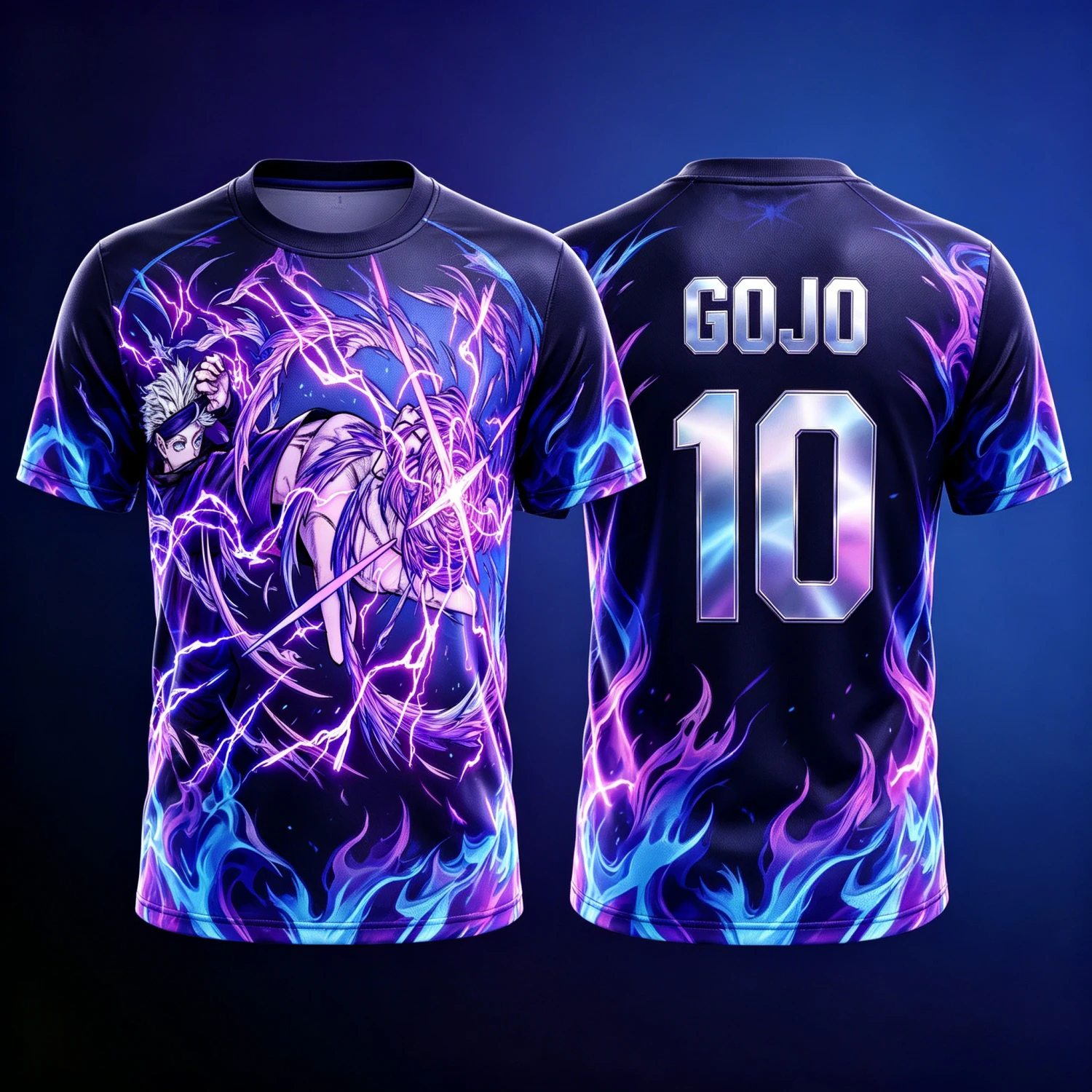 2026 Summer Jujutsu Kaisen Retro Cosplay T-shirt Men's 3D Printed Jiu Jitsu Short-sleeved Family Unisex Children's Sports Shirt