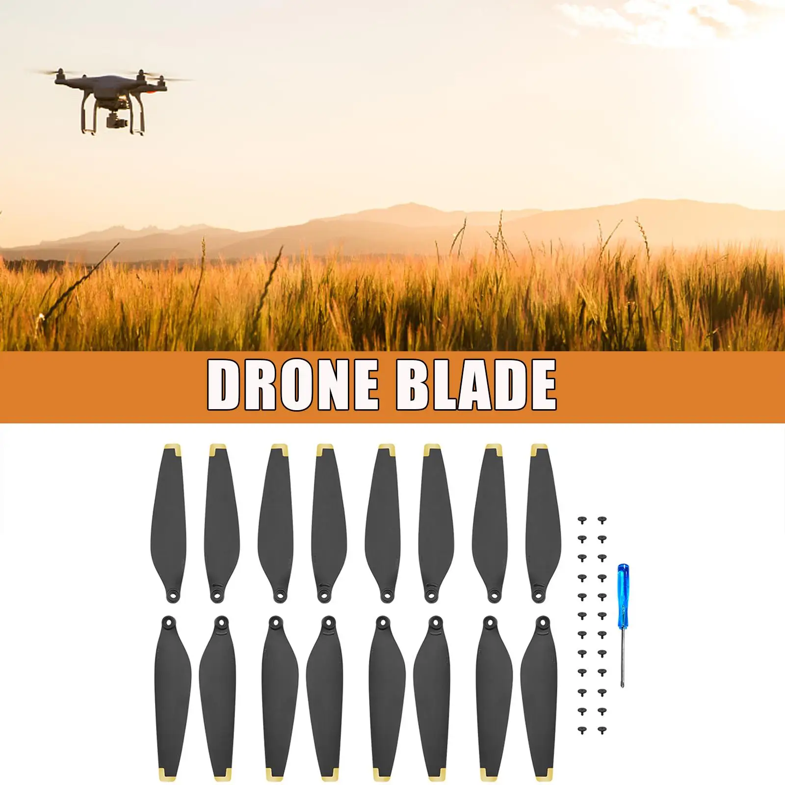 1/2/4 Pair 3 Propeller Drone Props Replacement For DJI Mini 3 Pro Drone Light Weight Wing Fans With Screw Accessories Hot