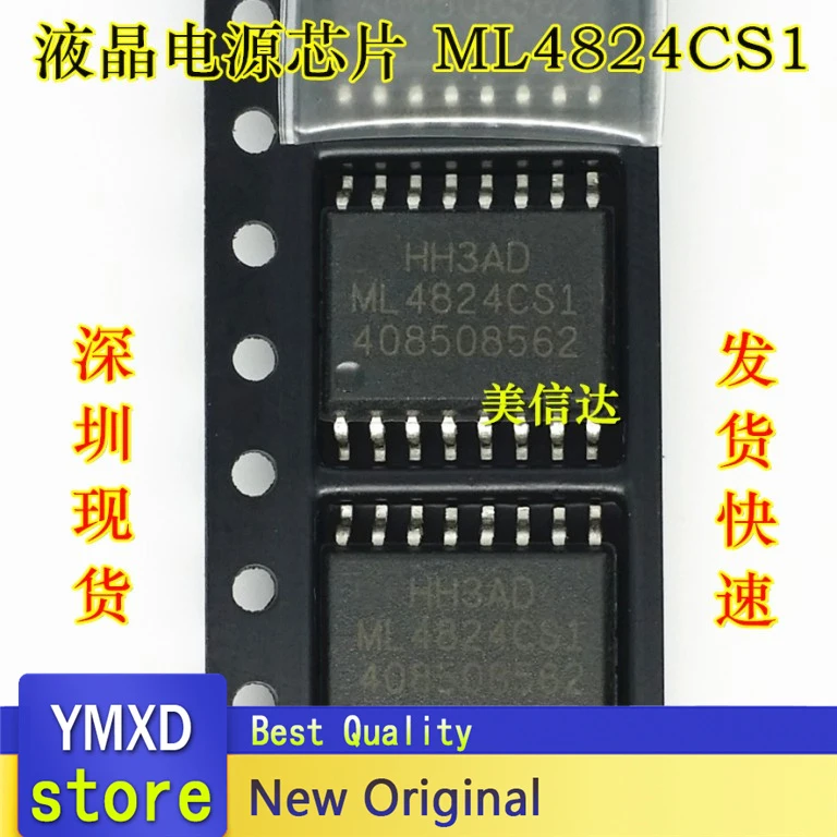 

5 шт./лот, новый оригинальный ML4824CS1, новый ЖК-чип управления питанием, импортированный из SOP-16, патч, универсальный список распределения
