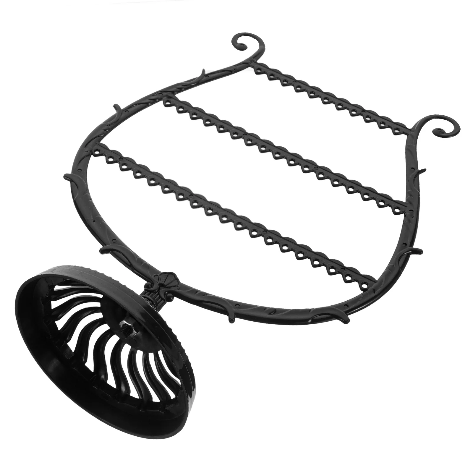 

Jewelry Display Stand White Minimalist Earring Storage Tower Necklace Organizer Bracelet Holder For Women Girls Portable